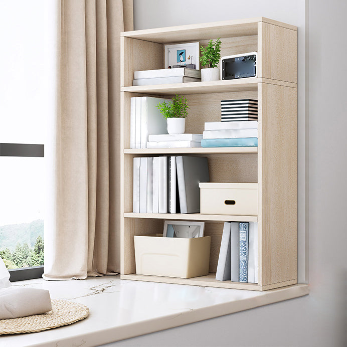Engineer Wood Bookcase Modern Style Minimalist Home Bookshelf