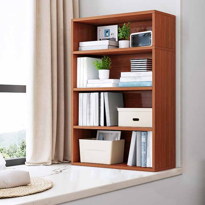 Engineer Wood Bookcase Modern Style Minimalist Home Bookshelf