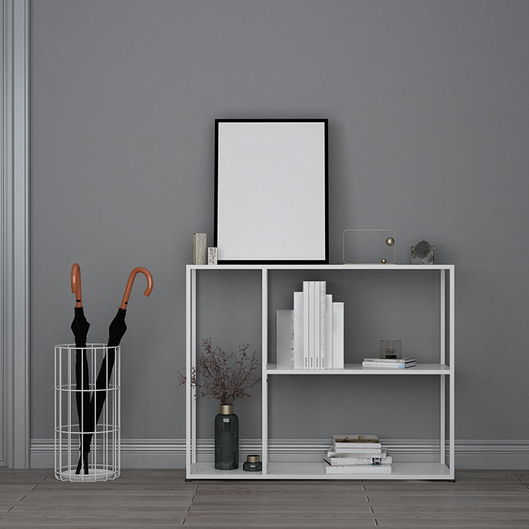 Etagere Metal Bookshelf Industrial Open Back Storage Bookcase