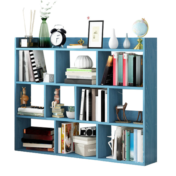 Wooden Bookcase Modern Style Minimalist Home Office Bookshelf