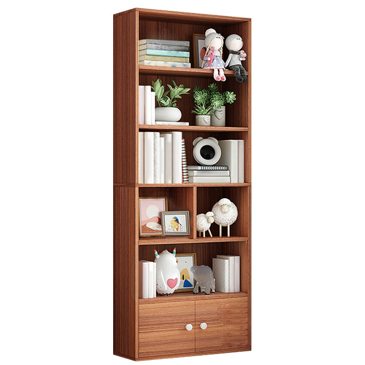 Wooden Bookcase Modern Home Living Room Bedroom Rectangular Bookshelf