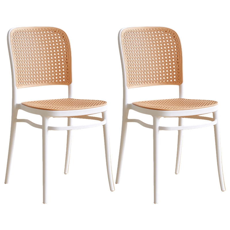 Nordic Style Bar-stool Plastic Bar Stool with Plastic Legs for Home