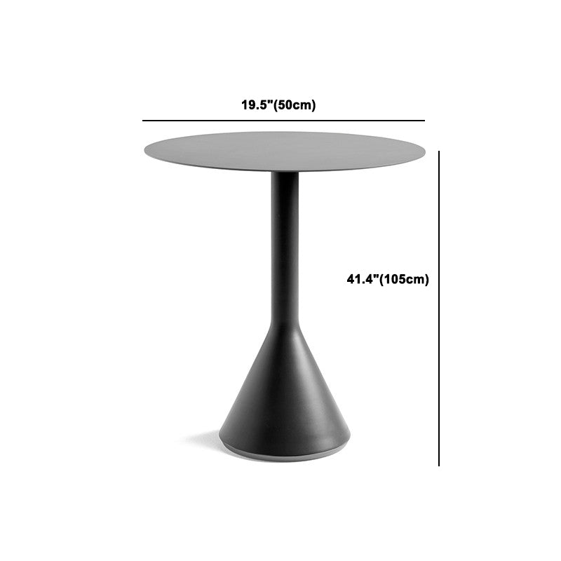 1/2/4 Pieces Modern Bar Set Matte Finish Metal Bar Stool and Table Set