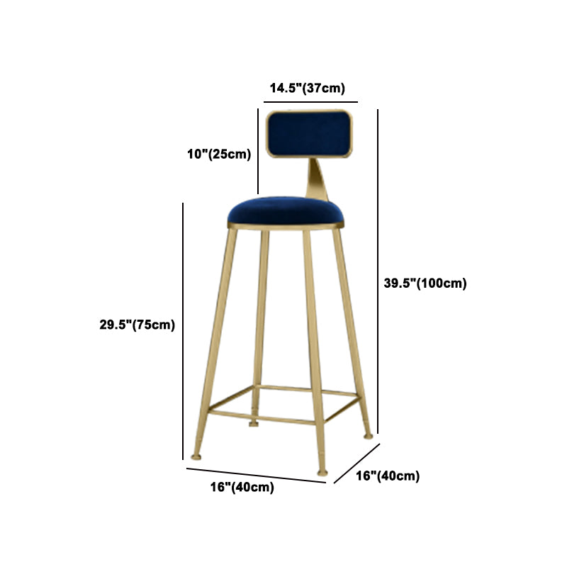 Glam White and Gold Table and Stool Set 1/2/3 Pieces Storage Counter Height Set