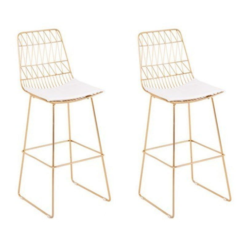 Luxury Rectangle Solid Wood Bar Table Set 1/3/5 Pieces Counter Table with High Stools