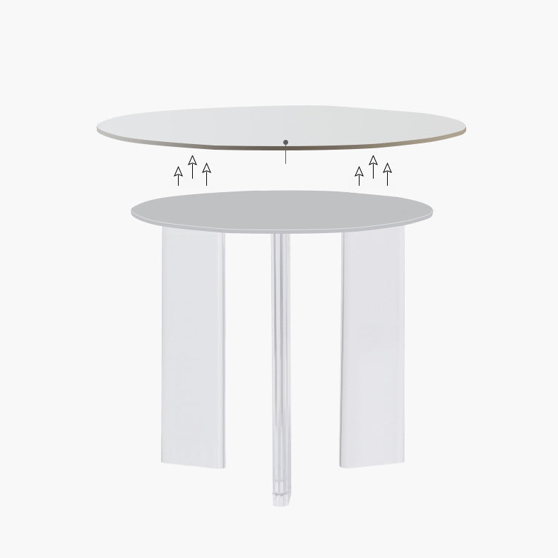 Contemporary Dining Room Set 1/2/3 Pcs Sintered Stone Top Table with Chairs