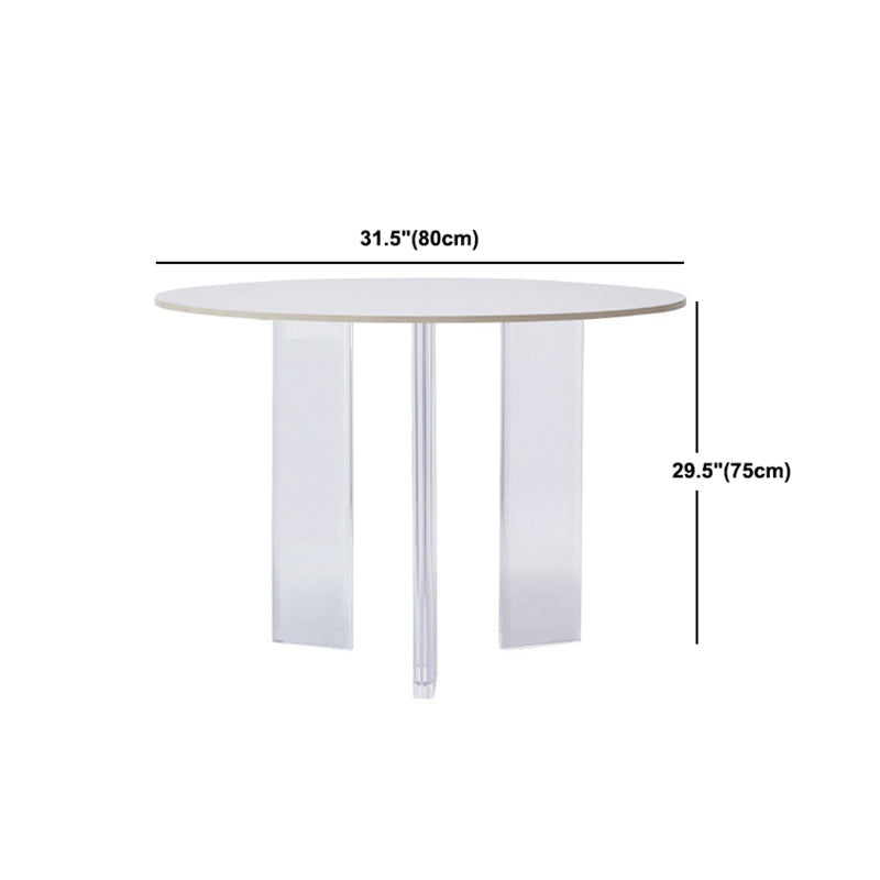 Contemporary Dining Room Set 1/2/3 Pcs Sintered Stone Top Table with Chairs