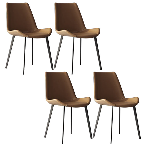 Modern Dining Room Set 1/4/7 Pcs Sintered Stone Top Table with Wingback Chairs