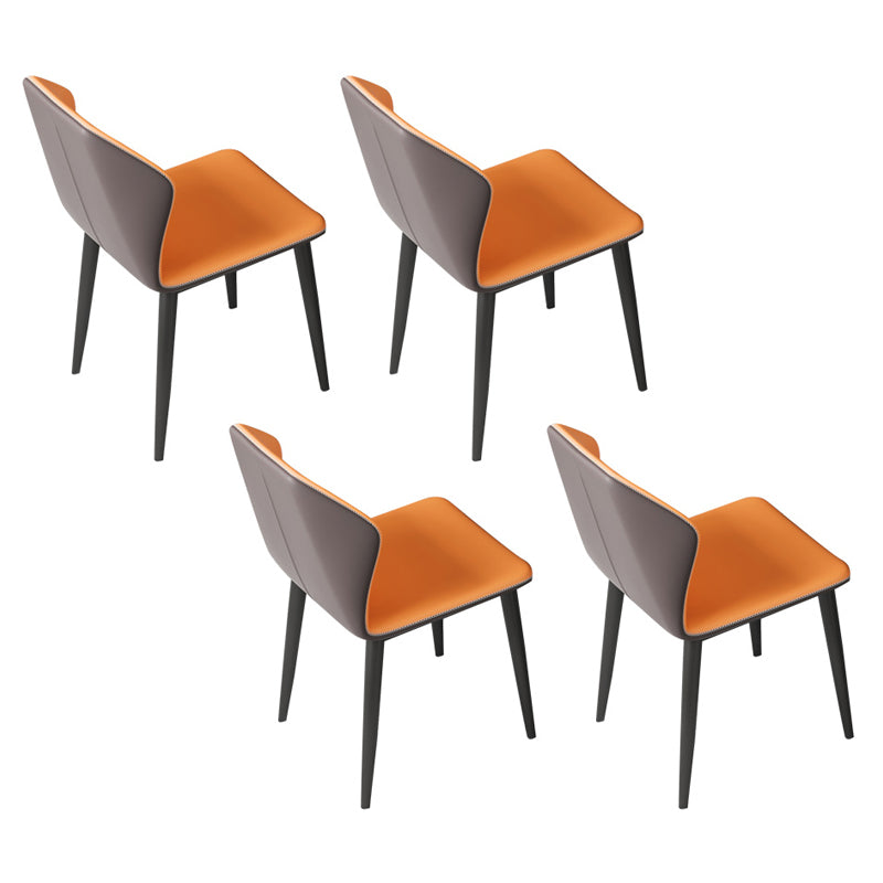 Modern Dining Table Set 1/4/5/7 Pcs Rectangle Dining Table Set with Wingback Chairs