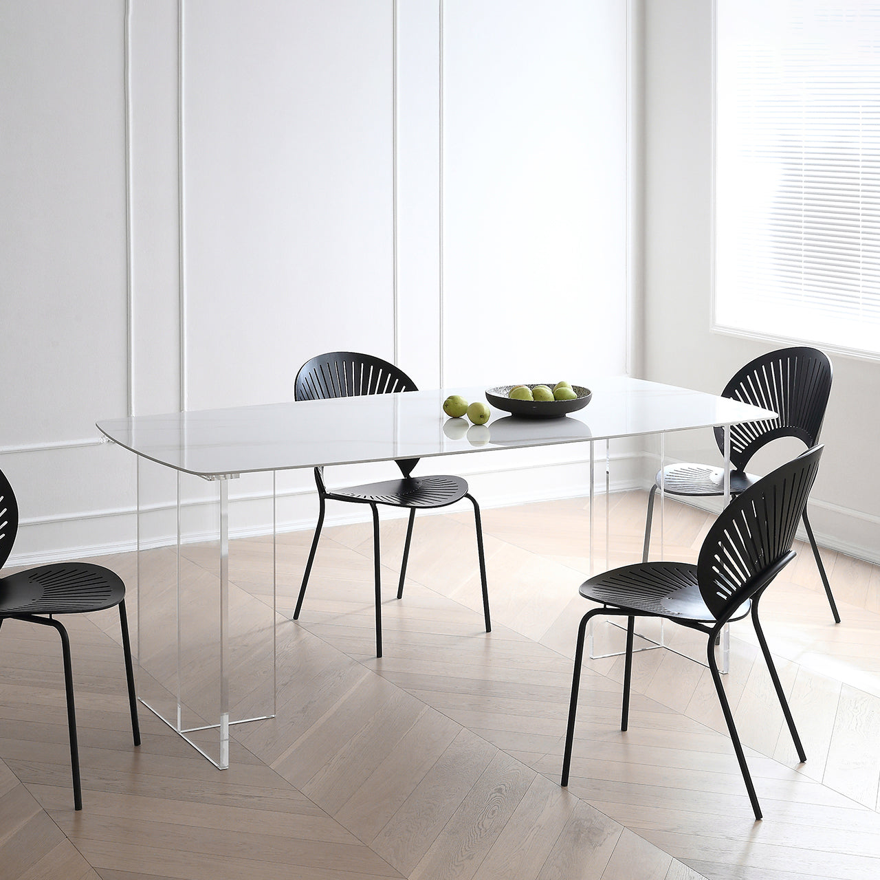 Modern Kitchen Stone Furniture Set 1/4/5 Pcs Dining Table Set with 4 Chairs