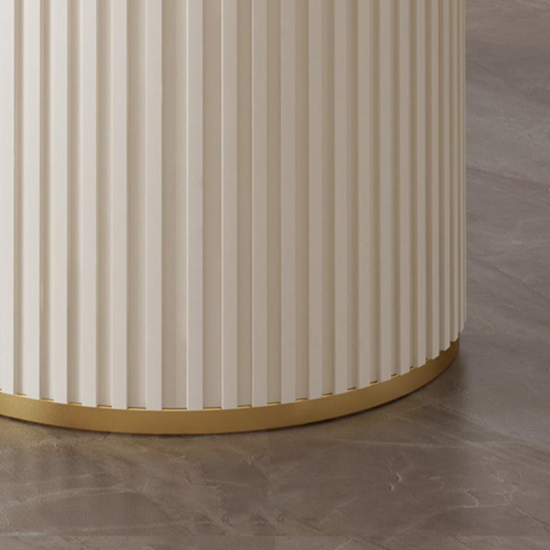 Traditional Luxury Dining Table with White Marble Oval Dining Table for Home