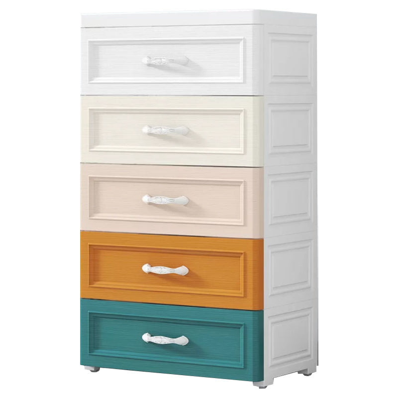 Contemporary Cabinet With Drawer Plastic Storage Cabinet for Home