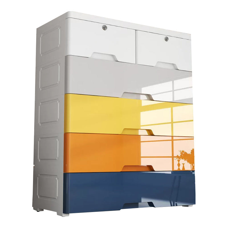 Contemporary Cabinet With Drawer Plastic Storage Cabinet for Home