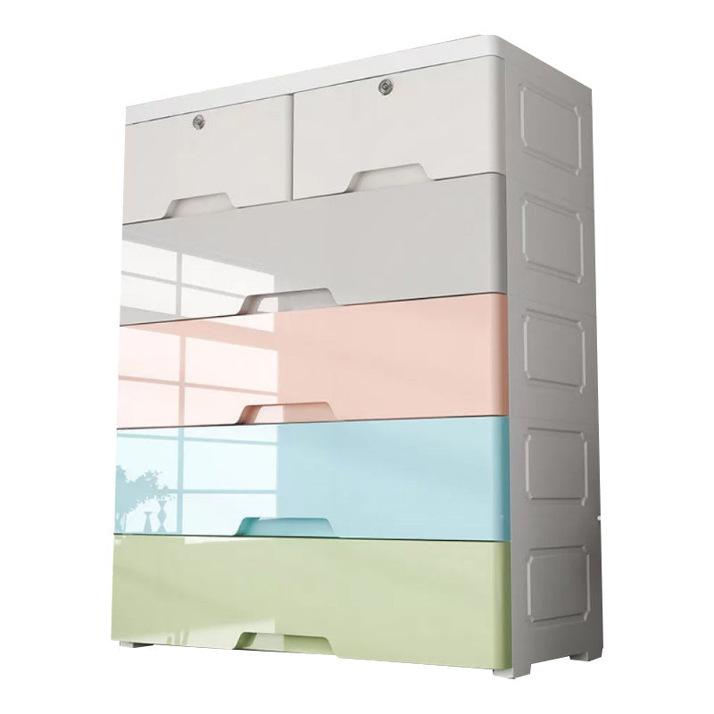 Contemporary Cabinet With Drawer Plastic Storage Cabinet for Home