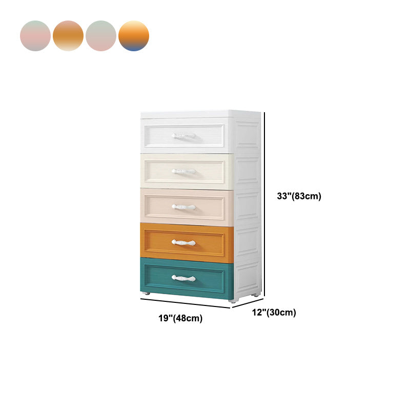 Contemporary Cabinet With Drawer Plastic Storage Cabinet for Home