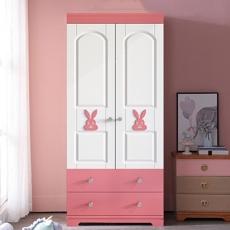 Coastal Storage Cabinet with Hinged Door Manufactured Wood Matte Finish Cabinet