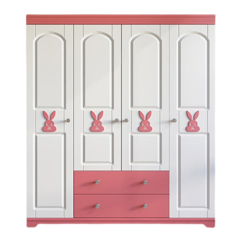 Coastal Storage Cabinet with Hinged Door Manufactured Wood Matte Finish Cabinet