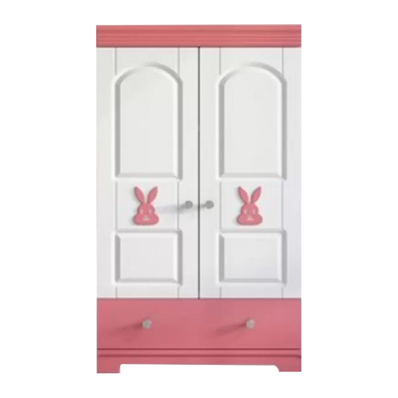 Coastal Storage Cabinet with Hinged Door Manufactured Wood Matte Finish Cabinet