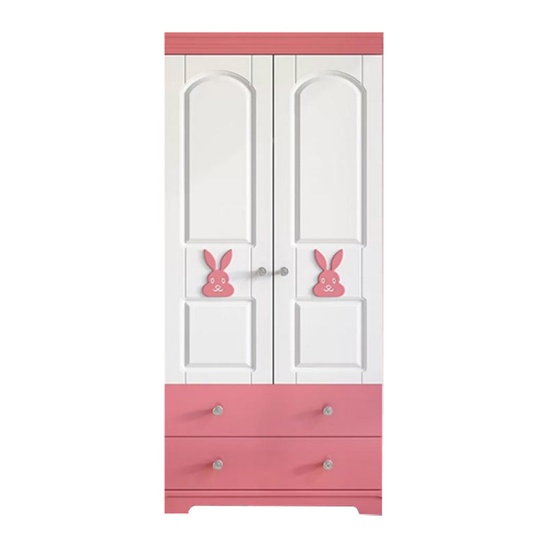 Coastal Storage Cabinet with Hinged Door Manufactured Wood Matte Finish Cabinet