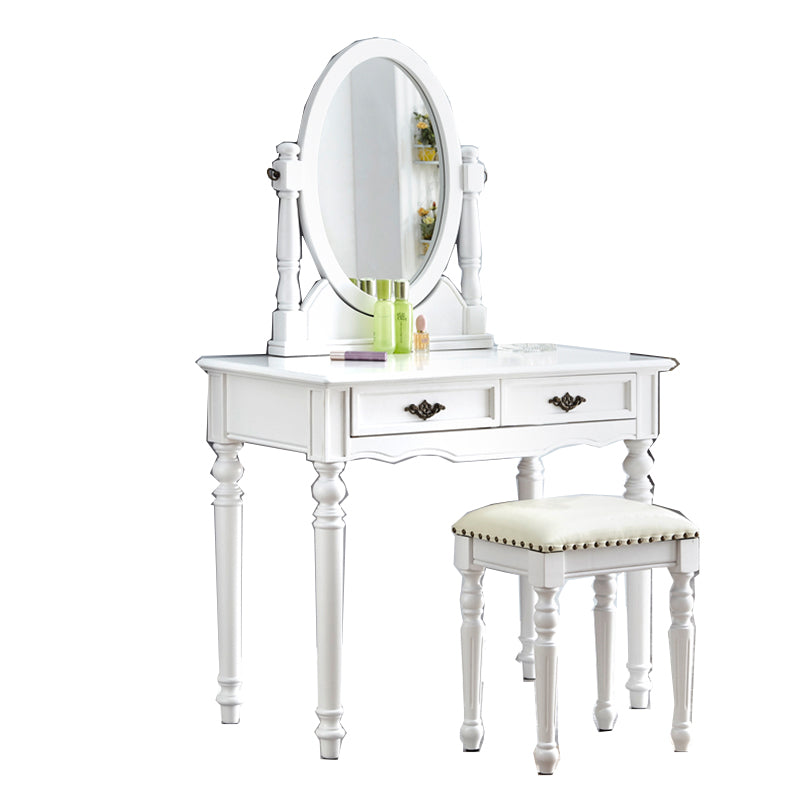 Wooden Vanity Dressing Table Traditional Vanity Makeup Table Set