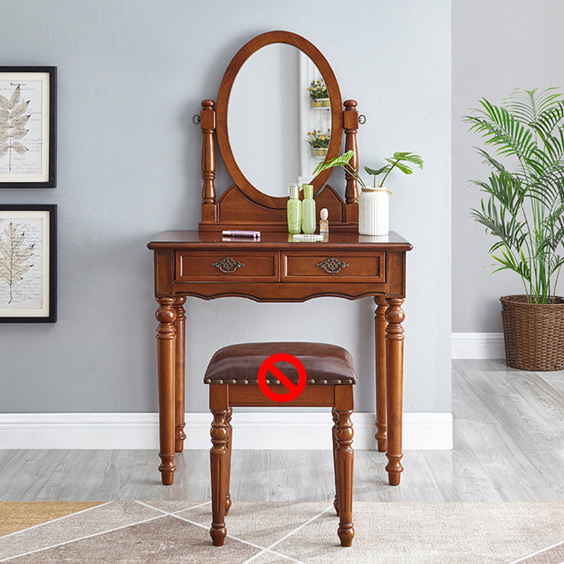 Wooden Vanity Dressing Table Traditional Vanity Makeup Table Set