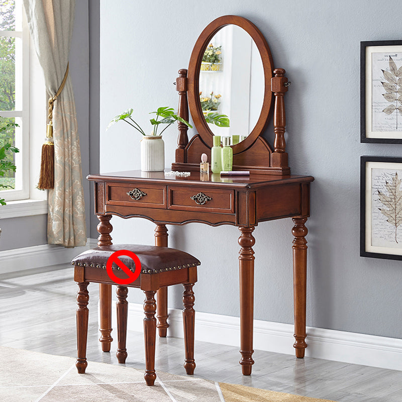 Wooden Vanity Dressing Table Traditional Vanity Makeup Table Set