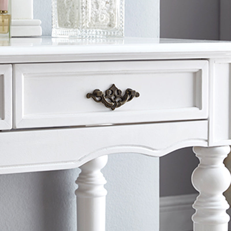 Wooden Vanity Dressing Table Traditional Vanity Makeup Table Set