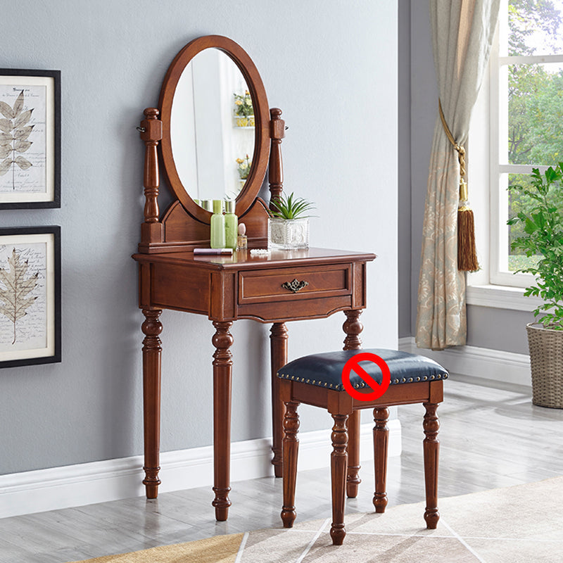 Wooden Vanity Dressing Table Traditional Vanity Makeup Table Set