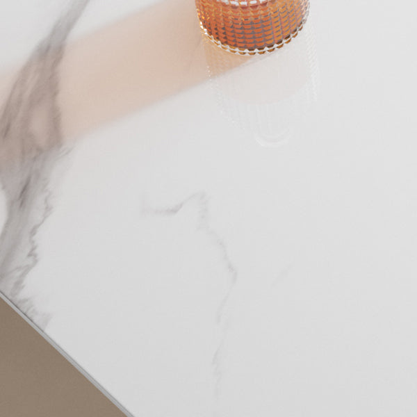 Gold Pedestal Casual Dining Table Traditional Luxury Rectangle Dining Table