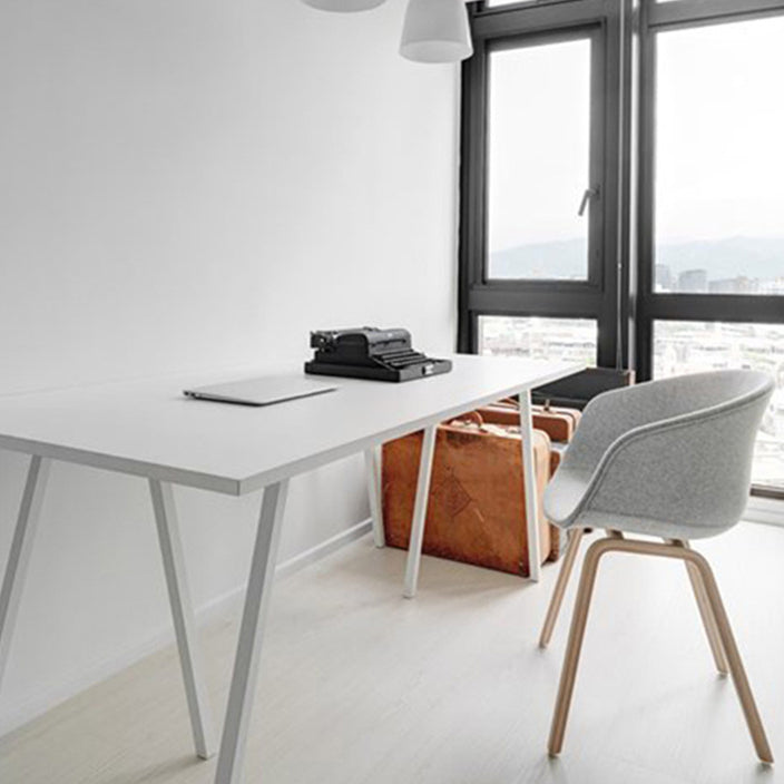 Industrial Dinning Table with Black Pine Rectangle Dining Table for Kitchen