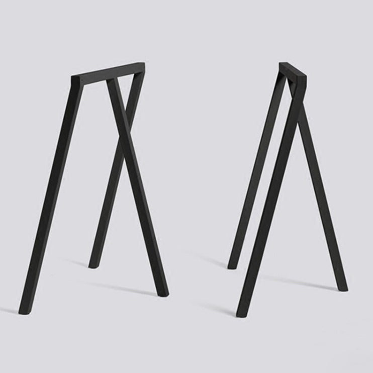 Industrial Dinning Table with Black Pine Rectangle Dining Table for Kitchen
