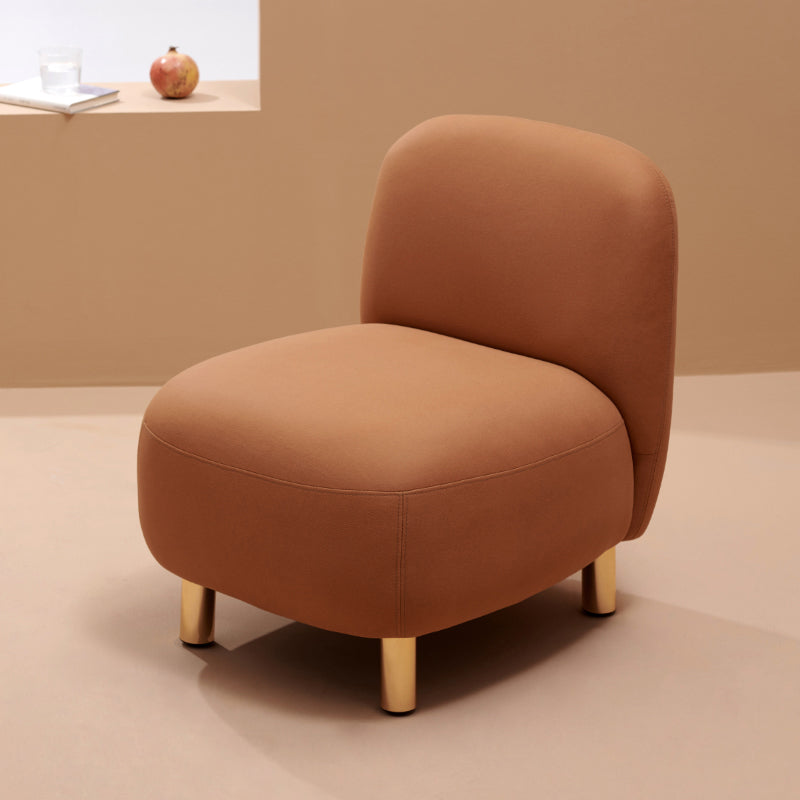 Stain Resistant Faux Leather Sofa Contemporary Standard Sofa for Living Room
