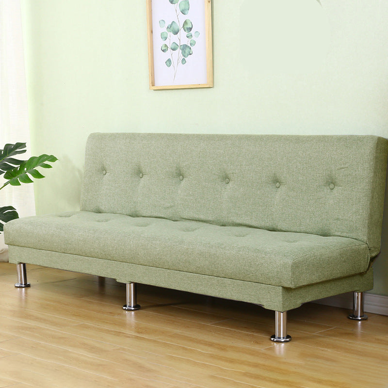 Contemporary Armless Sofa Convertible Sofa, 70.86" L x 23.62" W x 27.55" H