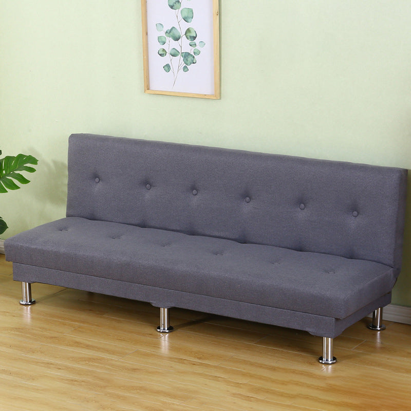 Contemporary Armless Sofa Convertible Sofa, 70.86" L x 23.62" W x 27.55" H