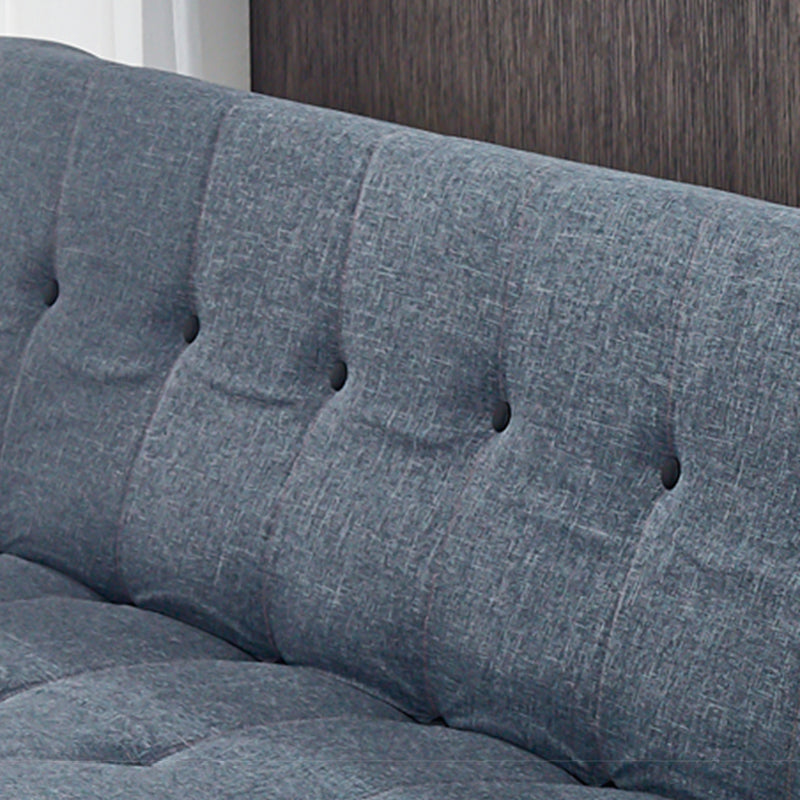 Contemporary Armless Sofa Convertible Sofa, 70.86" L x 23.62" W x 27.55" H