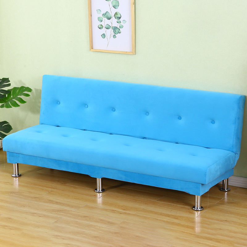 Contemporary Armless Sofa Convertible Sofa, 70.86" L x 23.62" W x 27.55" H