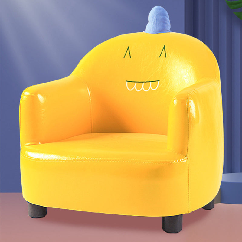 PU Chair 22.8" L x20.8" W x19.6 H Arms Included Chair for Living Room