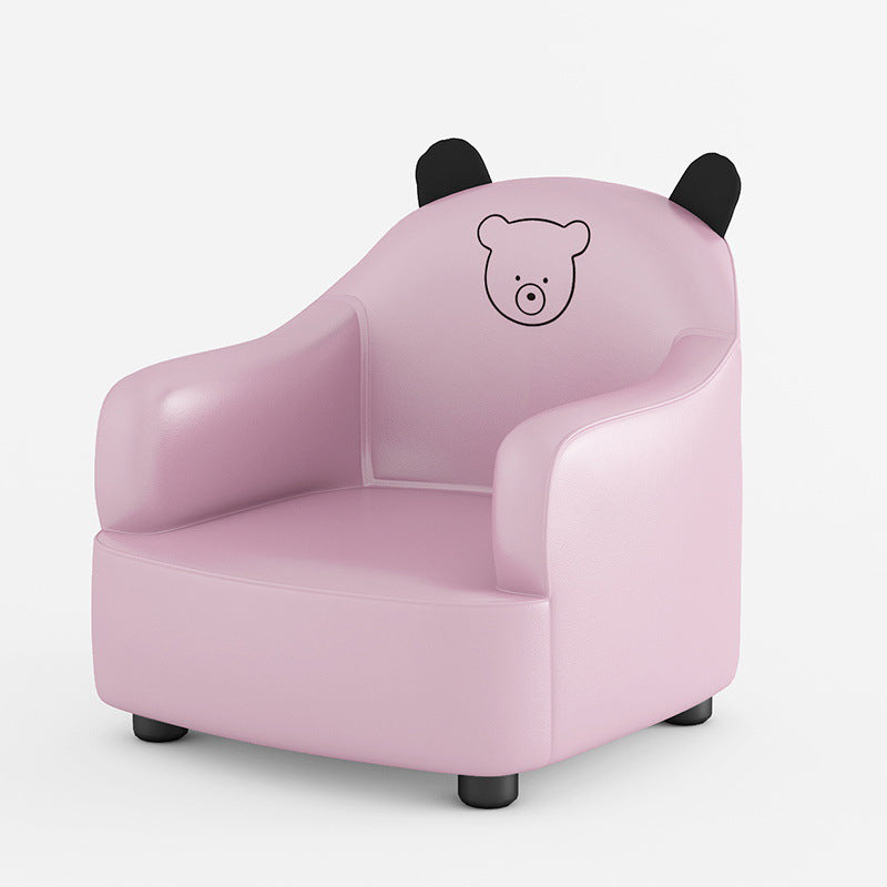 PU Chair 22.8" L x20.8" W x19.6 H Arms Included Chair for Living Room