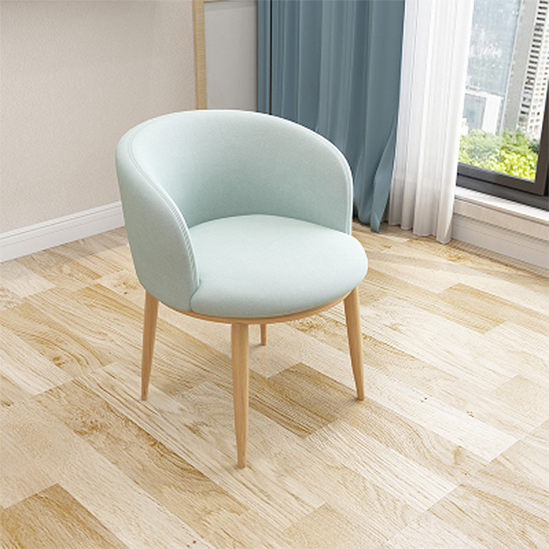 Recessed Arms Barrel Chair Tight Back Accent Chair, 16.54" W √ó 21.65" L √ó 30.71" H