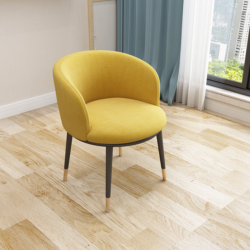 Recessed Arms Barrel Chair Tight Back Accent Chair, 16.54" W √ó 21.65" L √ó 30.71" H