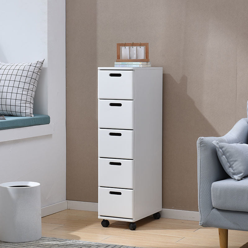 Solid Wood Rectangle Accent Chest with Drawers Chest 7.87" Long