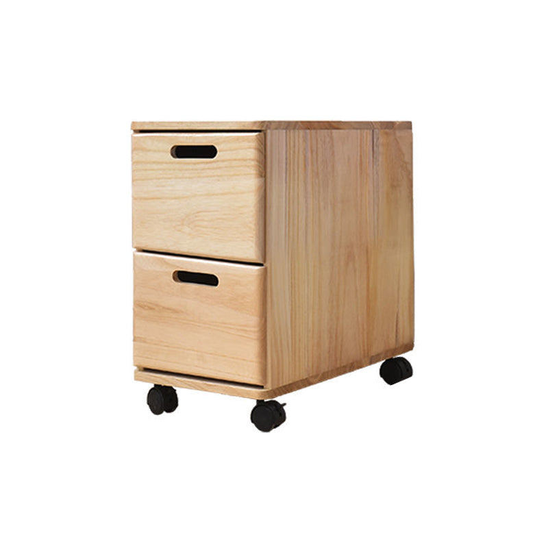 Solid Wood Rectangle Accent Chest with Drawers Chest 7.87" Long