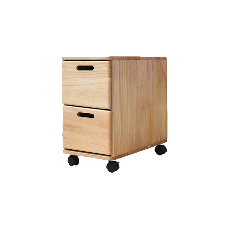Solid Wood Rectangle Accent Chest with Drawers Chest 7.87" Long
