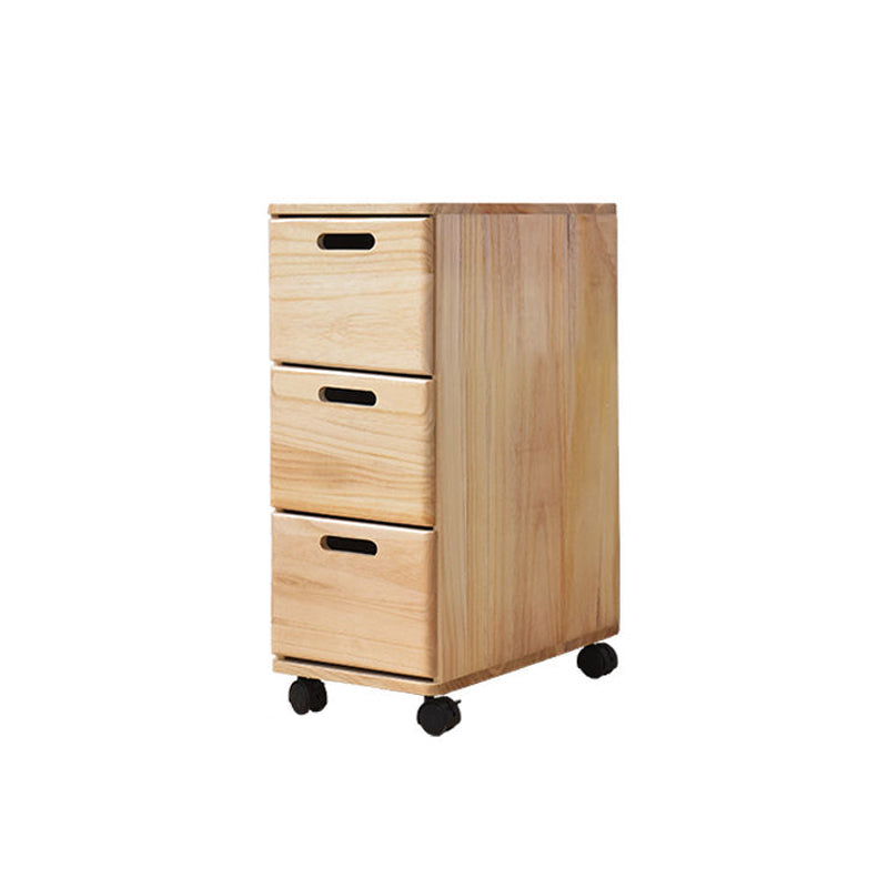 Solid Wood Rectangle Accent Chest with Drawers Chest 7.87" Long