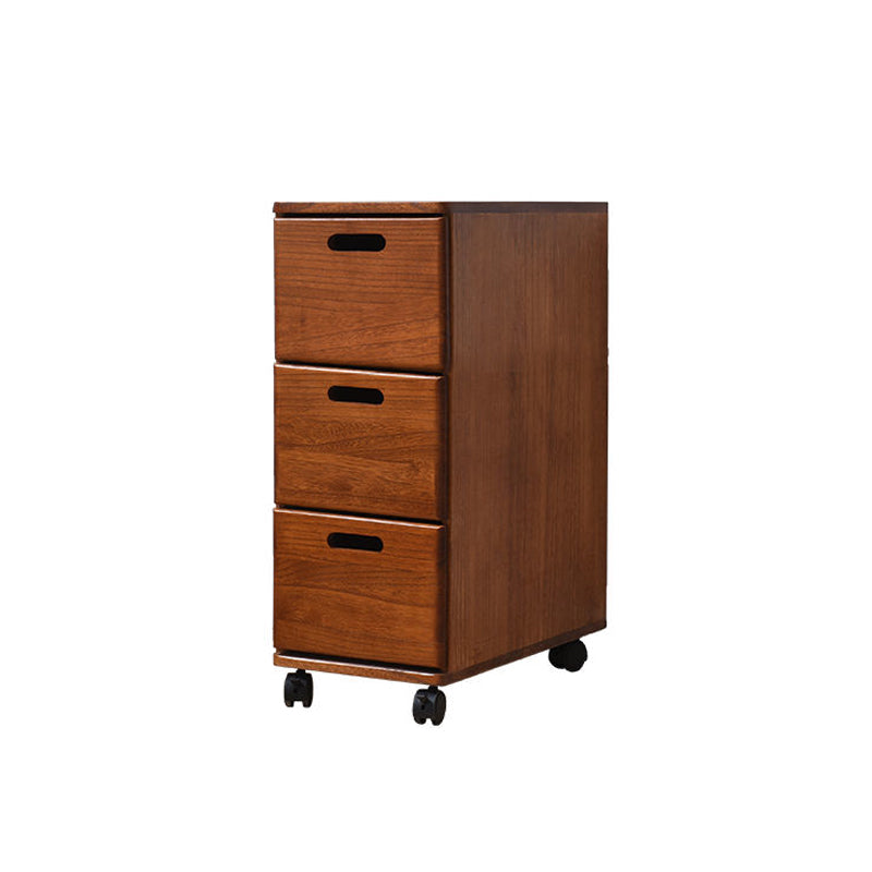 Solid Wood Rectangle Accent Chest with Drawers Chest 7.87" Long