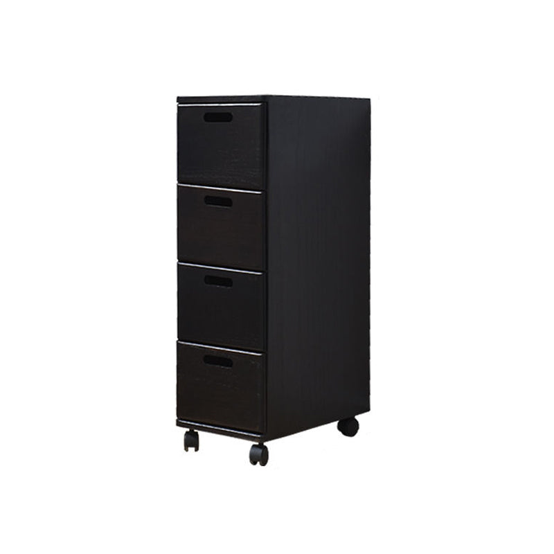 Solid Wood Rectangle Accent Chest with Drawers Chest 7.87" Long