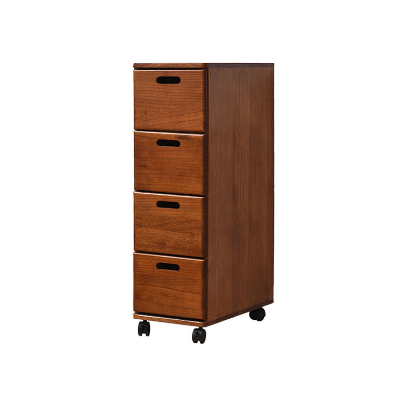 Solid Wood Rectangle Accent Chest with Drawers Chest 7.87" Long