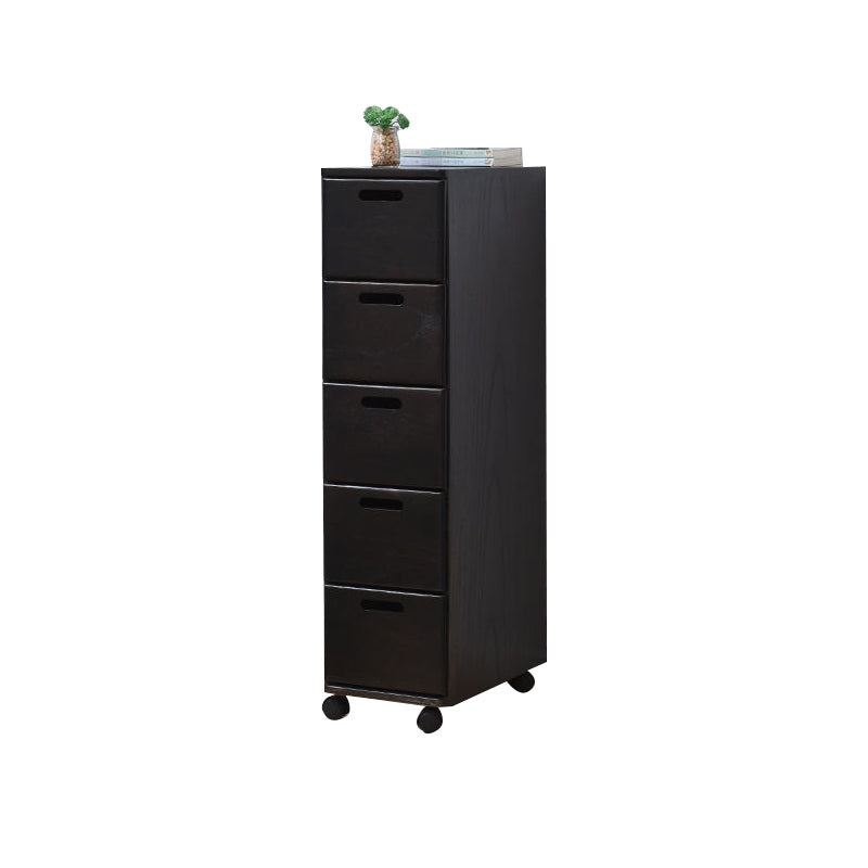 Solid Wood Rectangle Accent Chest with Drawers Chest 7.87" Long