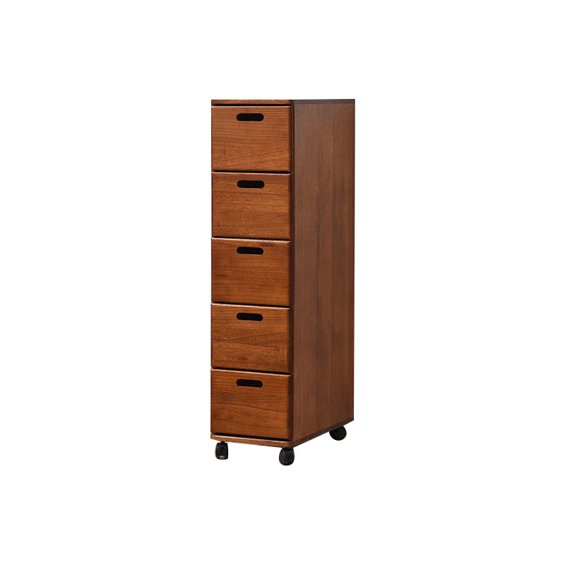 Solid Wood Rectangle Accent Chest with Drawers Chest 7.87" Long