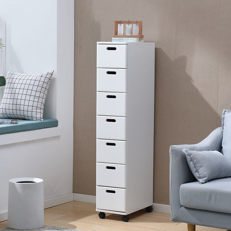 Solid Wood Rectangle Accent Chest with Drawers Chest 7.87" Long